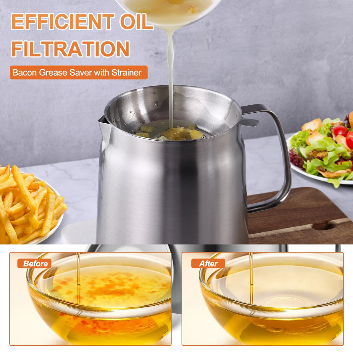 Smwmwon durable 304 stainless steel construction for long-lasting use