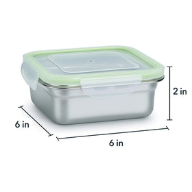 SnapMate stainless-steel-base highlights rust and odor resistant construction.
