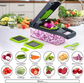 SNIFITAR vegetable chopper gray model adds modern touch to kitchen.