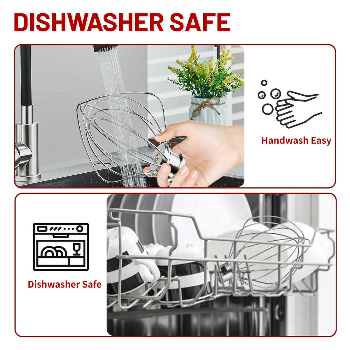 Compatibility with KSM55, KSM60, KP26 models for KitchenAid bowls.