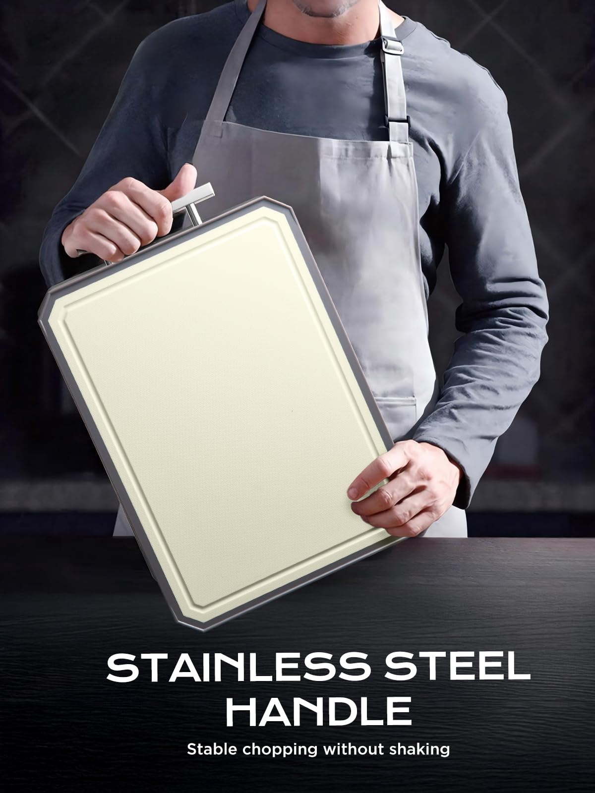 SNOWCLAD dishwasher-safe board for quick cleanup after cooking