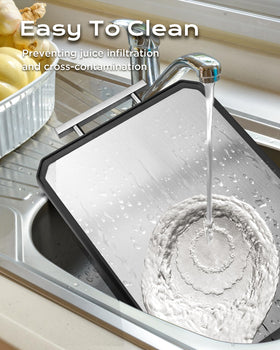 SNOWCLAD stainless steel handle provides secure grip and easy hanging