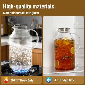 Snuvid 1-gallon capacity serves 12-16 guests with beverages.