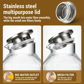 Snuvid square design is ideal for serving beverages to 12–16 guests.