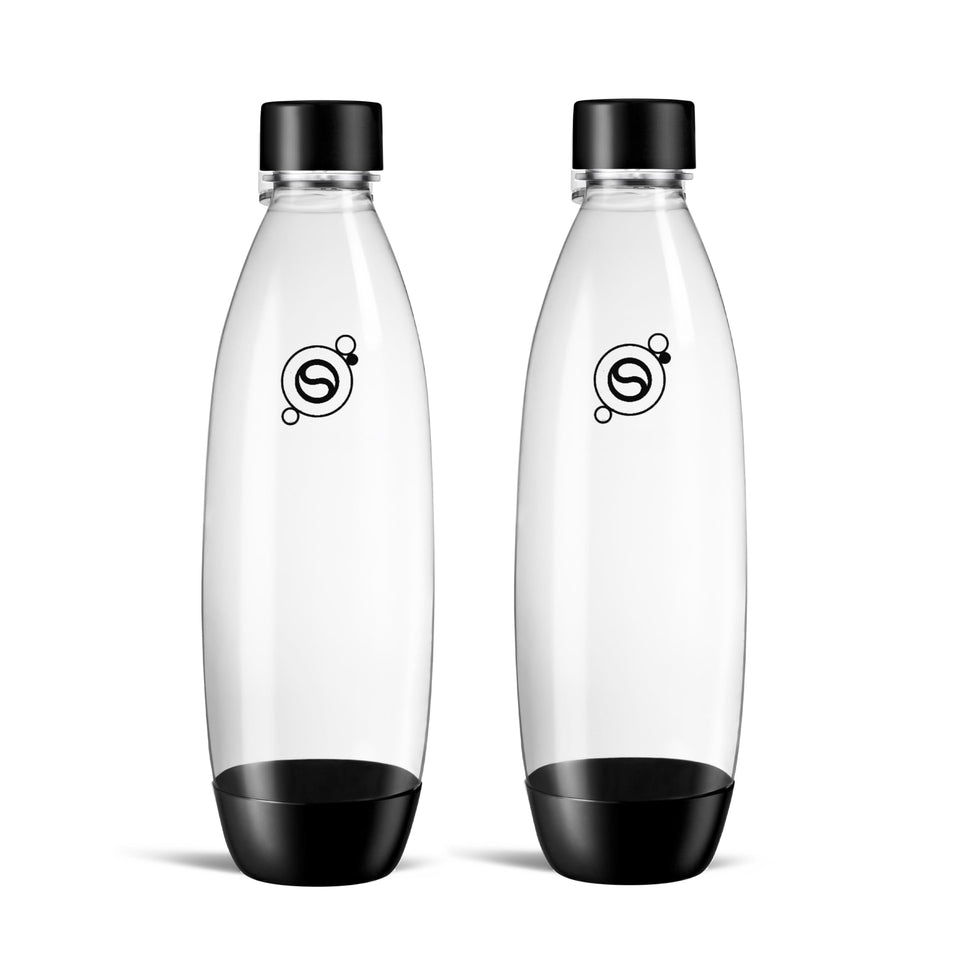 Sodastream Slim Black 1L bottle shown for home carbonation and everyday use