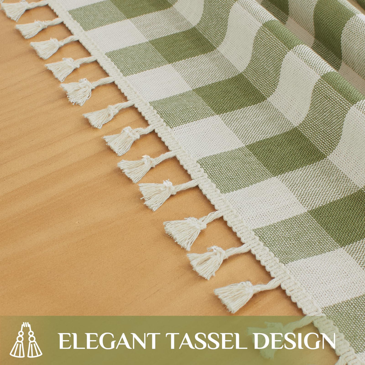 Softalker picnic-ready tablecloth on outdoor table for casual meals.