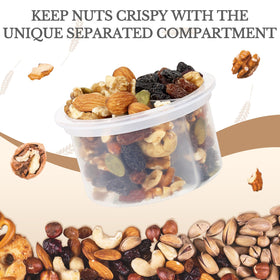 SOLIGT folding spoon stainless steel, compact for easy storage and mess-free scooping.