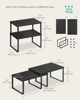 Songmics cabinet organizer in dining room elevates table centerpieces.