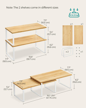 Songmics easy assembly with clear instructions.