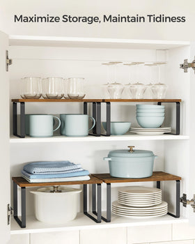 SongMICS spice rack side-by-side setup offers accessible condiment storage on countertops.