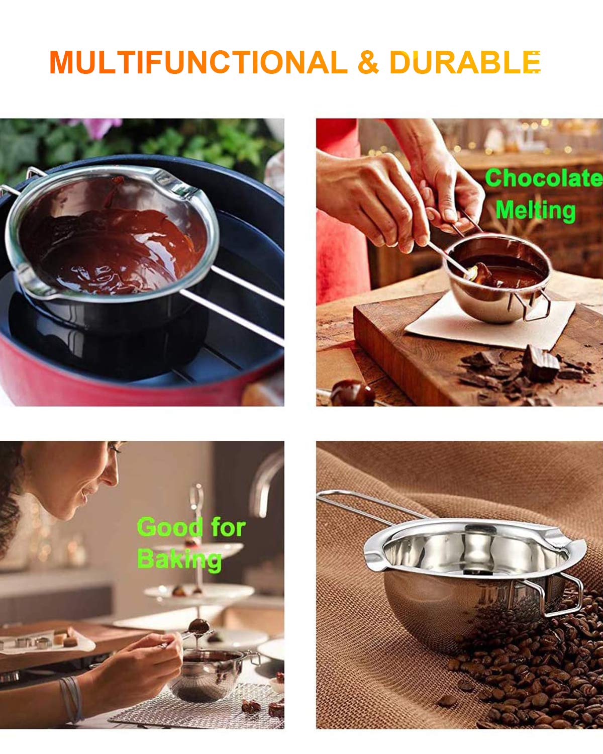 Songziming compact sturdy design fits small pans.
