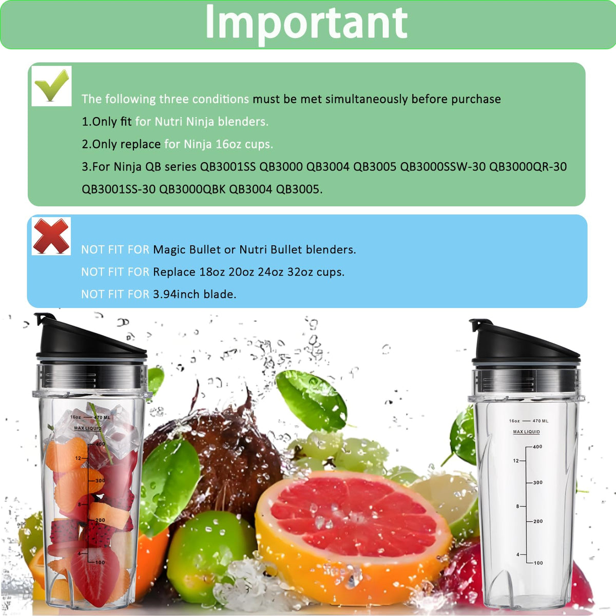 Sonkettek sip & seal lids 2-pack for spill-free on-the-go blending.