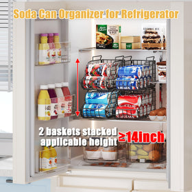 Sonyabecca adjustable modular design adapts to fridge or counter