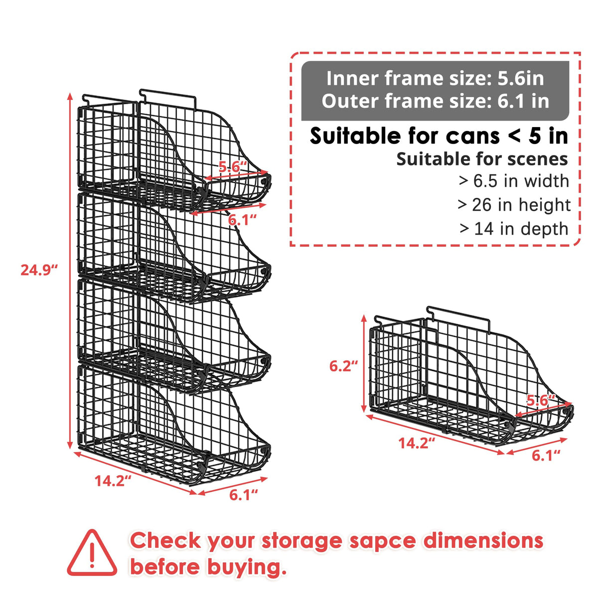 Sonyabecca compact kitchen storage for corners and tight spaces