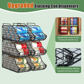 Sonyabecca fridge storage boosts internal space efficiency