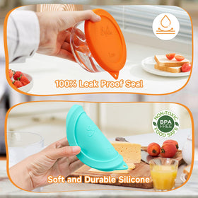 SOPHICO dishwasher and freezer safe lid endures extreme temperatures for versatile use
