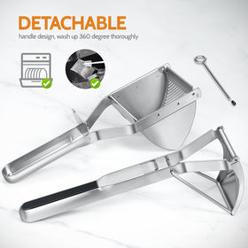 Sopito durable ricer that's easy to clean for family meals.