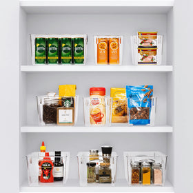 Sorbus BPA-free plastic bin is safe for daily food storage.