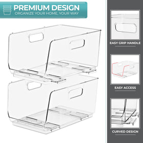 Sorbus modular bin design suitable for under-sink storage