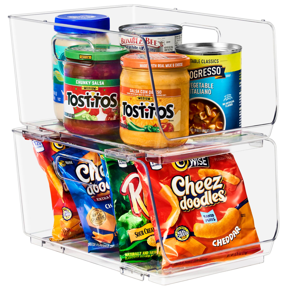 Sorbus BPA-free and chlorine-free storage bin for safe kitchen use