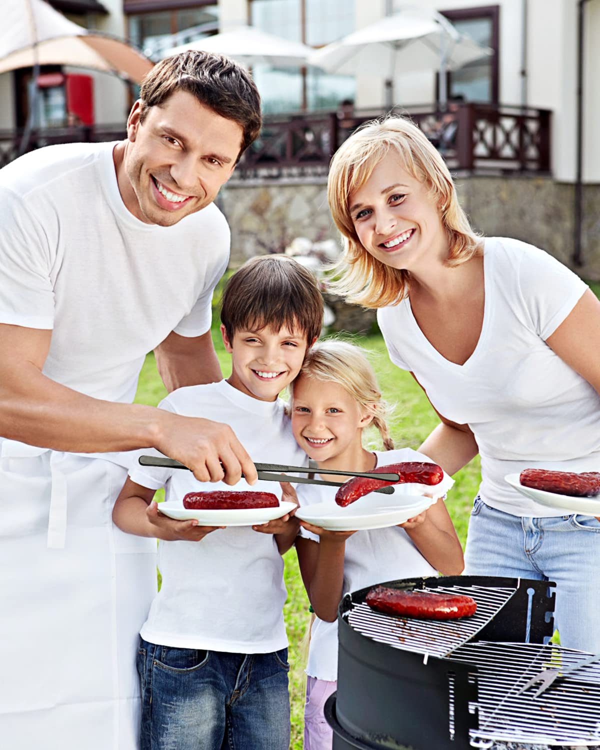 SouxMux BBQ and serving scene highlights versatile kitchen tools.