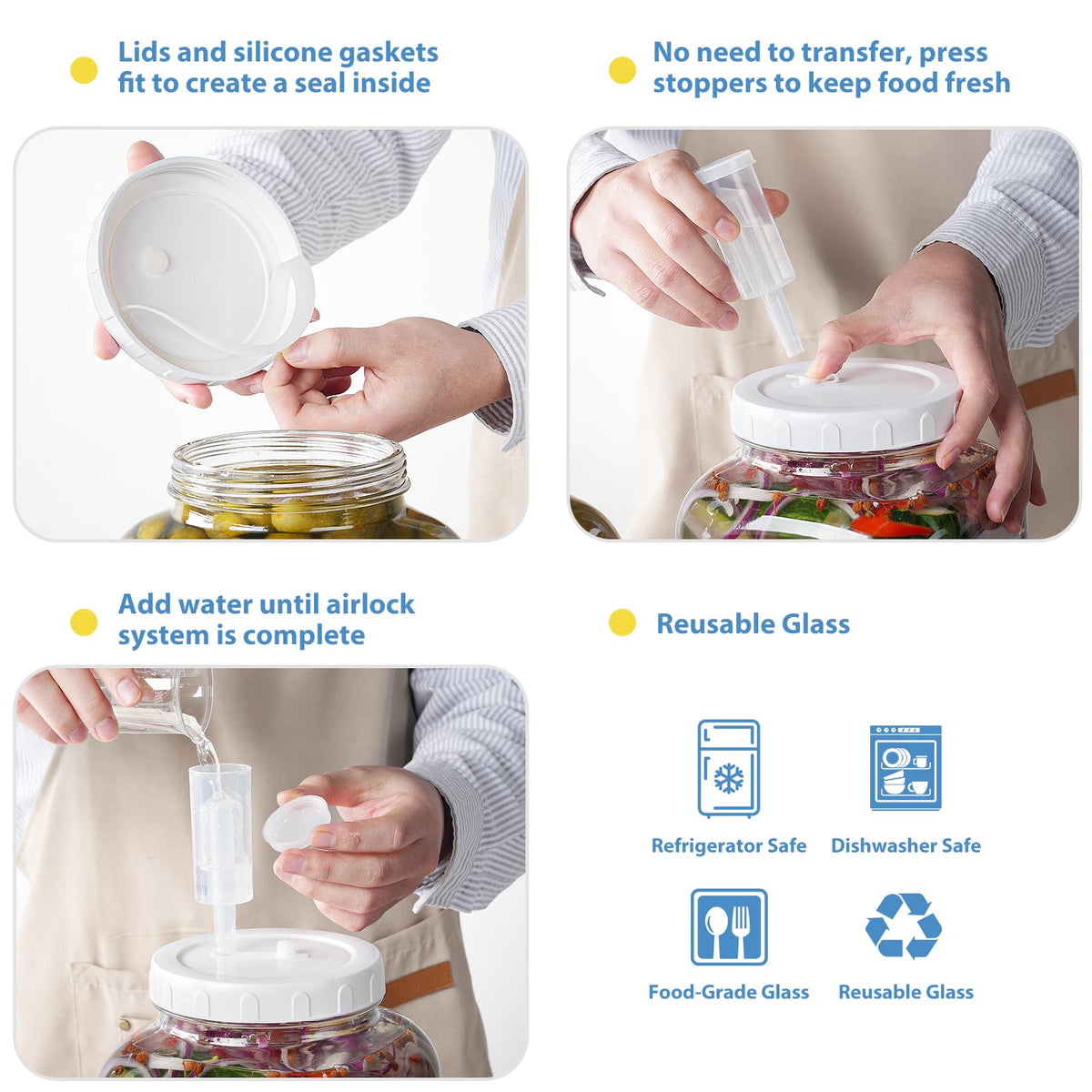 Sovietiep kombucha starter jar enables safe, easy at-home fermentation.