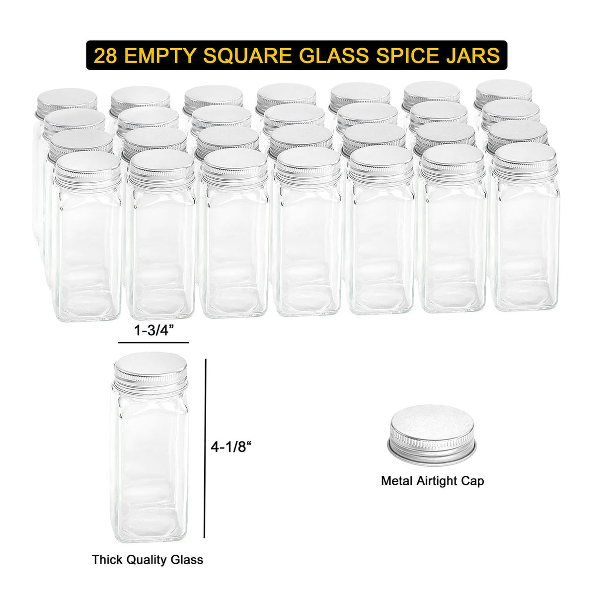 SpaceAid funnel and chalk marker simplify pouring and labeling during cooking.