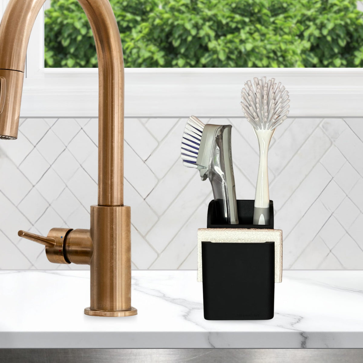 Spacewiser TidyNook supports a neat kitchen with a scratch-free surface