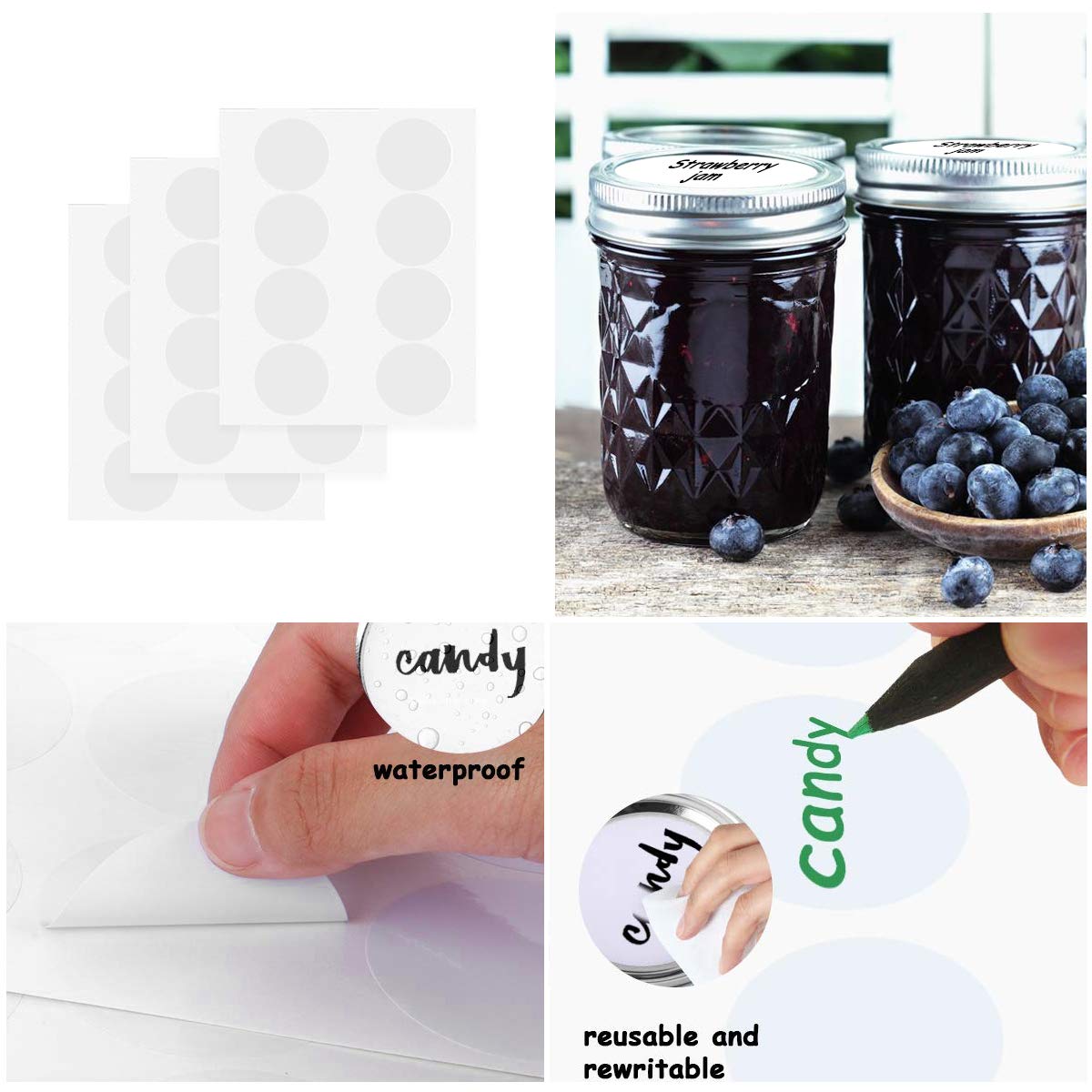 SPANLA 8 oz mason jar with gold lid for stylish gifting and storage.