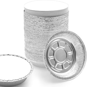Spare Essentials 7-inch round foil pans with lids for bulk baking
