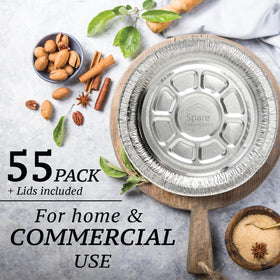 Spare Essentials takeout containers with lids simplify leftovers