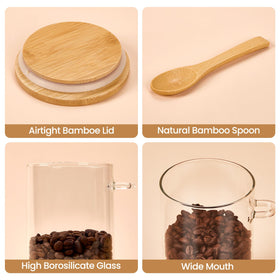 Spreccio microwave-safe glass with easy reheating.