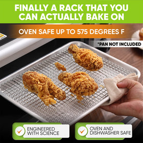 Spring Chef four raised feet promote optimal air flow.