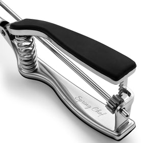 Spring Chef dishwasher-safe cookie scoop cleans up quickly.