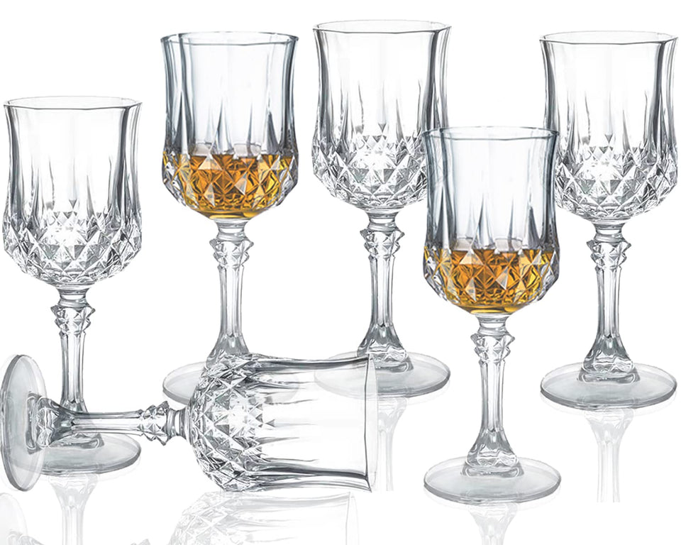 Srgeilzati cordial glasses with stem for sherry and port, ideal tasting set.