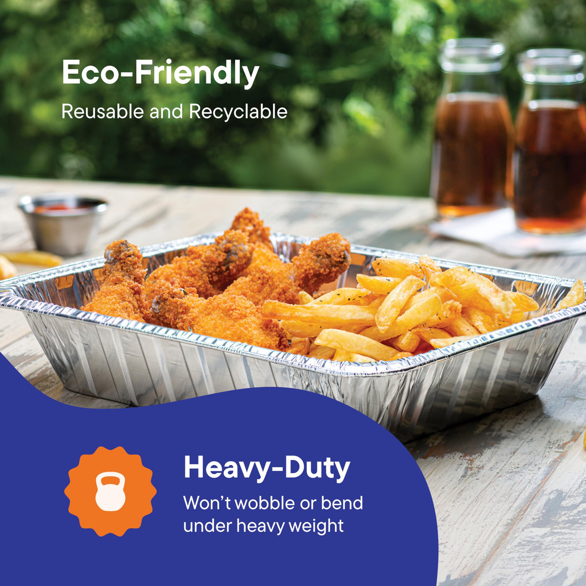 Stack Man 9x13 pan ideal for roasting, baking, and keeping dishes hot