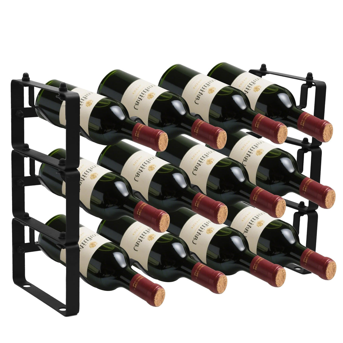 STAEVER small-space solution for organized wine and bottles.