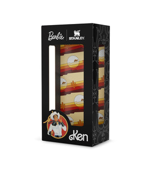 Stanley Ken Quencher print-detail shows contrast stitching inspired design for style on the go.