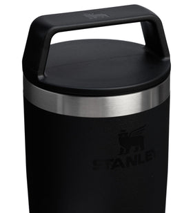 STANLEY Café-To-Go 16oz with hot coffee preserved by insulation for hours.