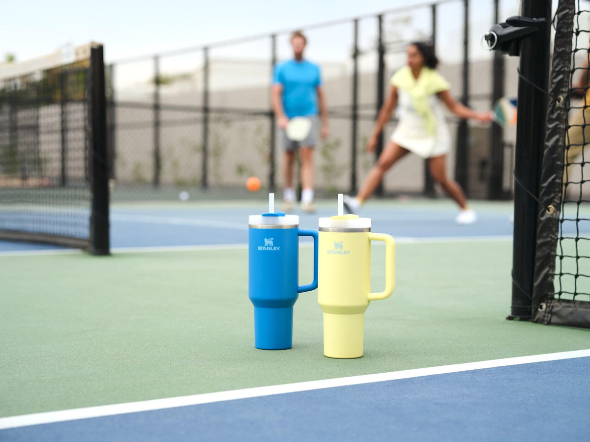 STANLEY tumbler and lid are dishwasher-safe for easy cleanup after use.