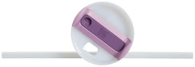 STANLEY Quencher H20 tumbler side view shows lilac color and comfortable grip.
