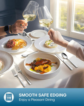 Stapava dishwasher-safe flatware supports easy cleanup after meals.