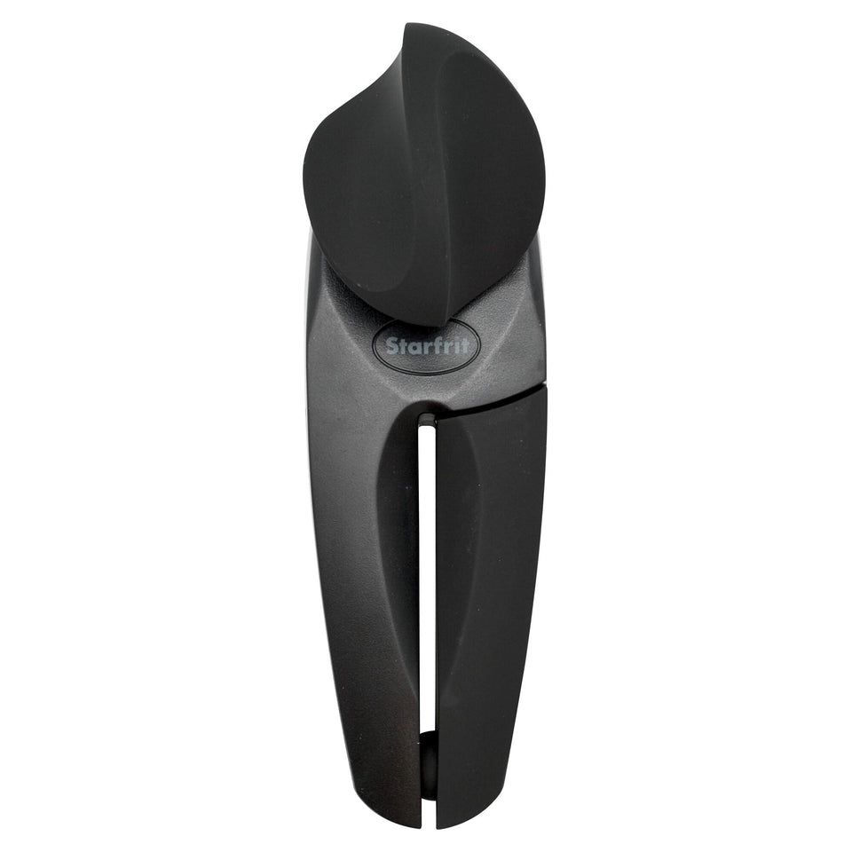 Starfrit MightiCan can opener safe-cutting leaves lids smooth and safe to touch
