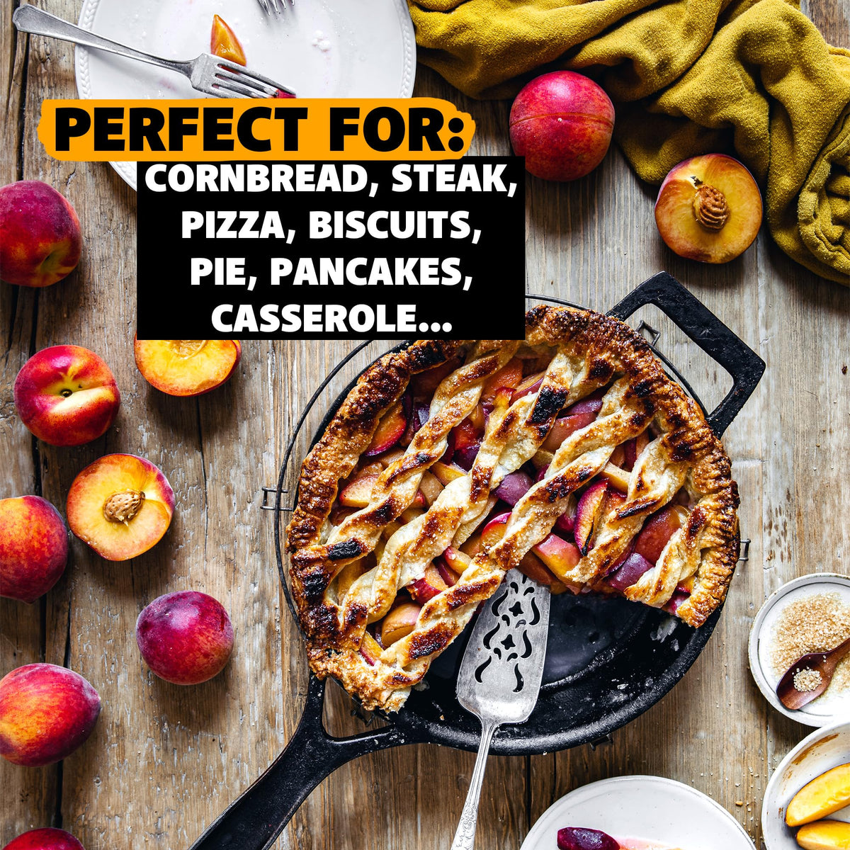 Stargazer cast iron skillet built to last for generations.