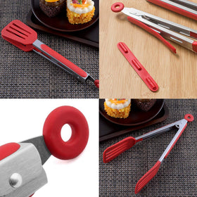 Staruby locking handle enables compact storage after cooking.