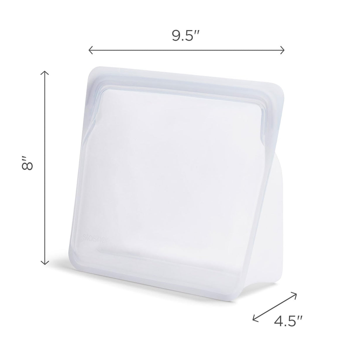 Stasher Aqua Sous Vide-Ready bag for precise temperature cooking.