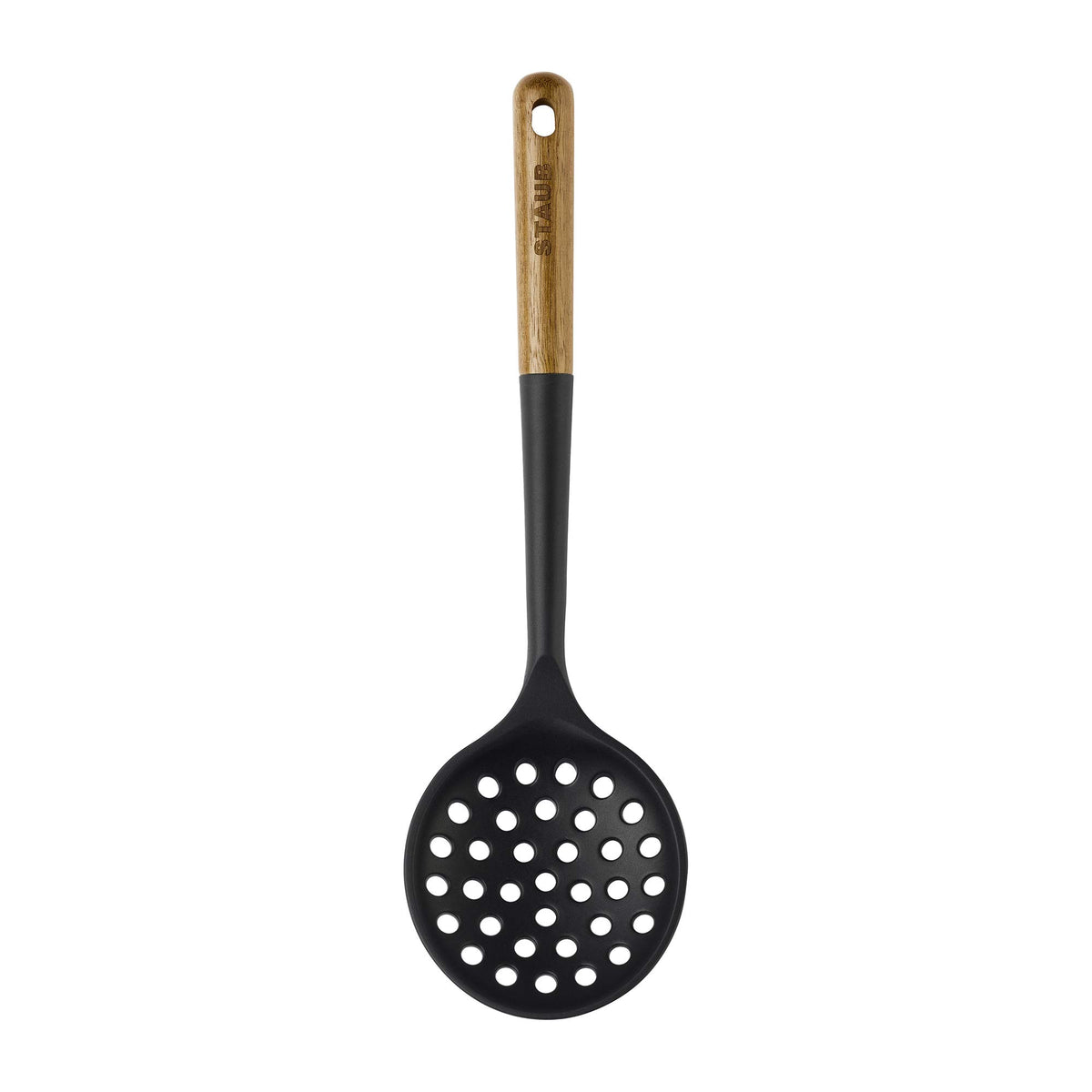 STAUB skimmer spoon safe on nonstick surfaces during cooking