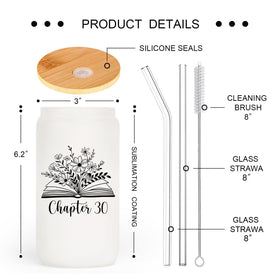SteadStyle 16oz glass tumbler capacity for generous servings