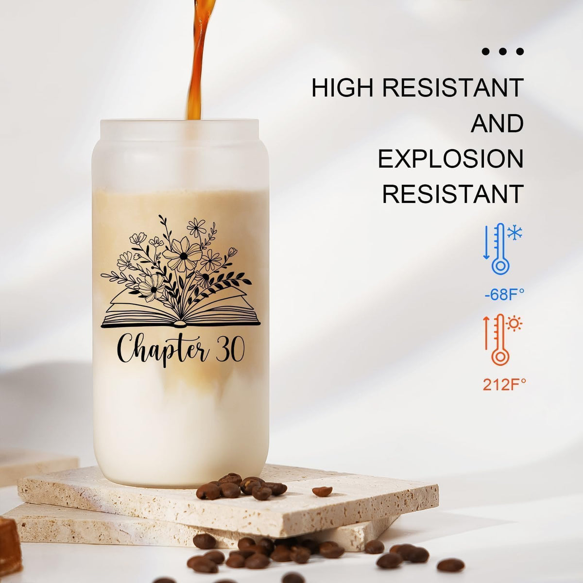 SteadStyle tumbler suitable for hot and cold beverages