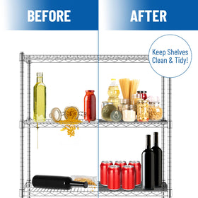 Sterling Shelf Liners 30-gauge polypropylene for long-lasting use